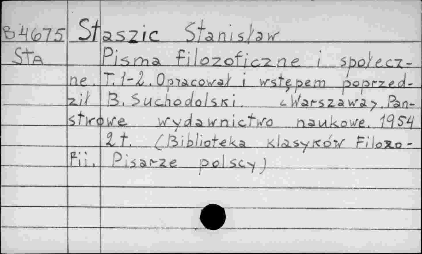 ﻿		
		SLSZIC. &Aniï}fàW'
		Pl^rhä. Fi 02оА/л?П^. / Spûï^.C-7-
	ПР ,	T /'2 . Opiacovza? 1 wsifpem роргт о A-
	zJ/....	Ö. SucAoJû/skÎ .	c. l?arsza v/a. > Pan-
		>We Wv^ wnict^û Панкове. '/PS'^
		Zt. / I3>ik>!iot€ka Kl<isy.<dt/ Piloito-
	fii.	P 15 5^-26 poHc^J
		
		
		
		